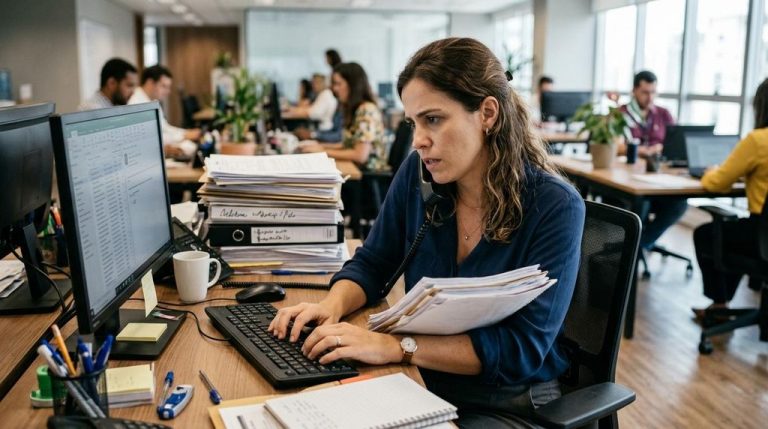 Trabalhador entendendo quando o acúmulo de função gera aumento salarial
